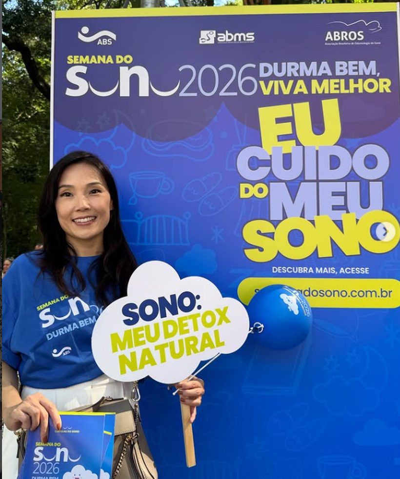 Dra. Erika Matsumura na Semana do Sono 2026